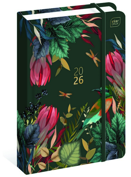 Kalendarz książkowy A5/384 Metal Savage Interdruk